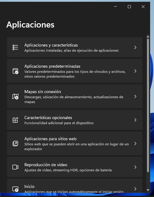 aplicaciones